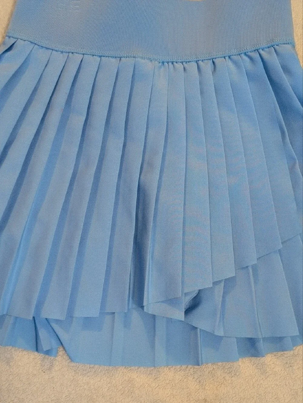 Girls Size 10 Skirt Bundle Justice Blue Pleated & Love Squared Daisy Print